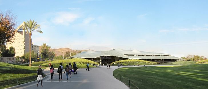Administration Replacement Building, Cal Poly University, Pomona, CA. Rendering: CO Architects.
