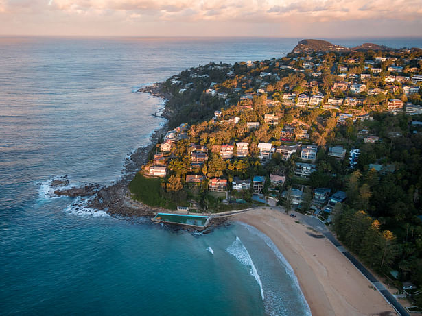 Palm Beach aerial, Sydney