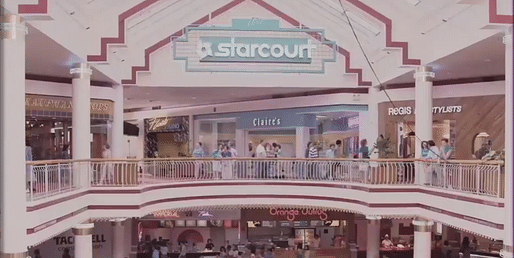 Interior of Gwinnett Place Mall. Photographer unknown.