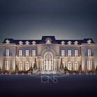 Luxurious Home Design Collection : Royal Palace in Neoclassic Architecture Style