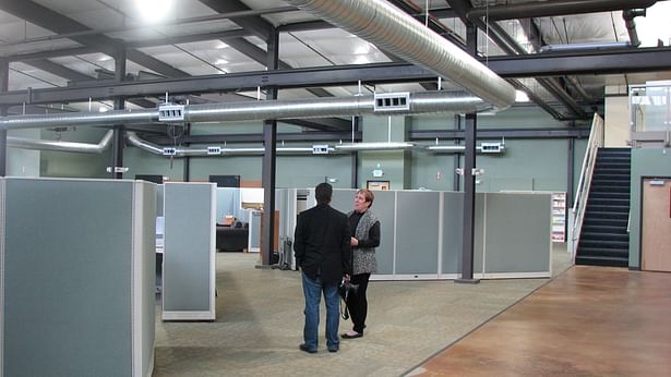 GSHCC Headquarters; Interior open office area