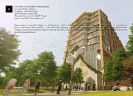 University hall residence (thesis project)