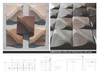 Carved Wood Wall Tiles - 1,400 units (2014)