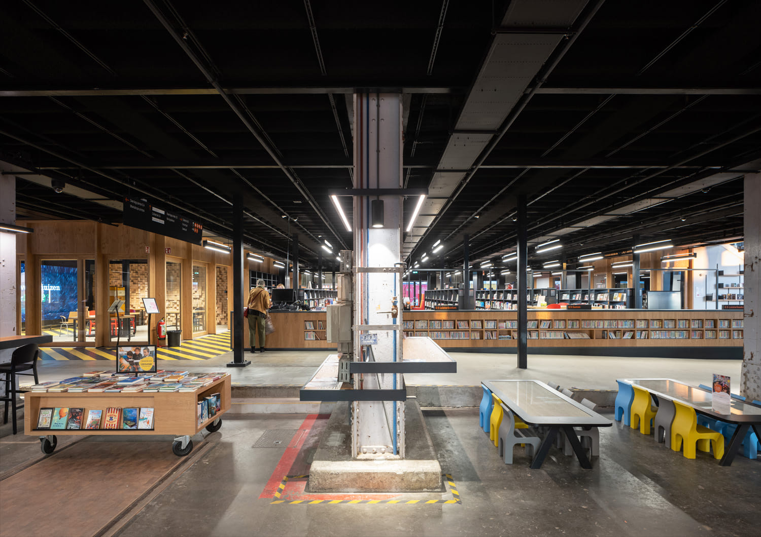 LocHal Library Interior Design by Mecanoo | Mecanoo | Archinect