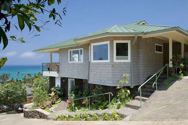 Lanikai Cliffs Residence, Exterior Photography: Hal Lum