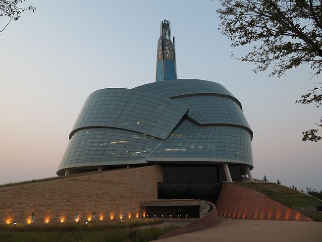 The Canadian Museum for Human Rights, Winnipeg. Photo by Wikimedia Commons user Ken Lund (CC BY-SA 2.0)