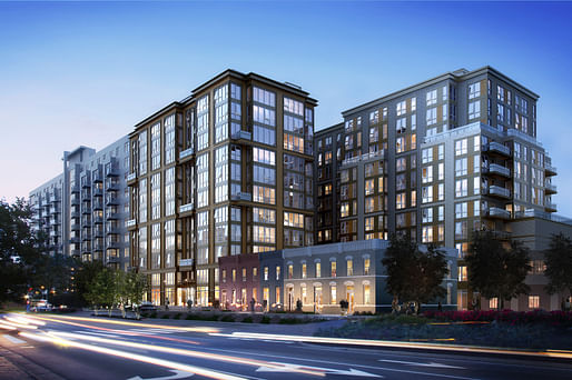 PGN's mixed-use South Capitol development in DC. Image courtesy PGN Architects