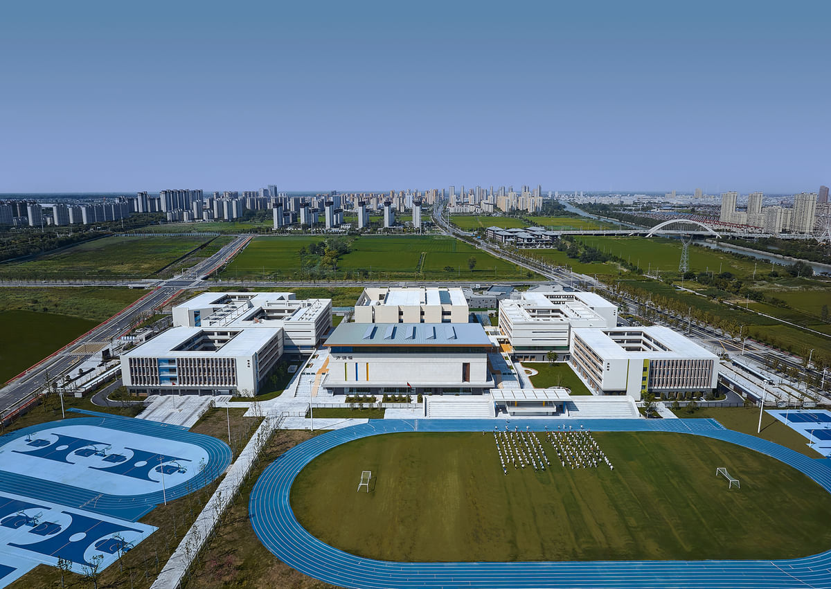 Baoying New Town Experimental School by Dushe Architectural Design