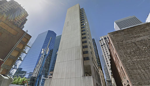 An anonymous complaint earlier this year has lead to the structural investigation of 25 Jessie St in San Francisco. Image via Google Street View.