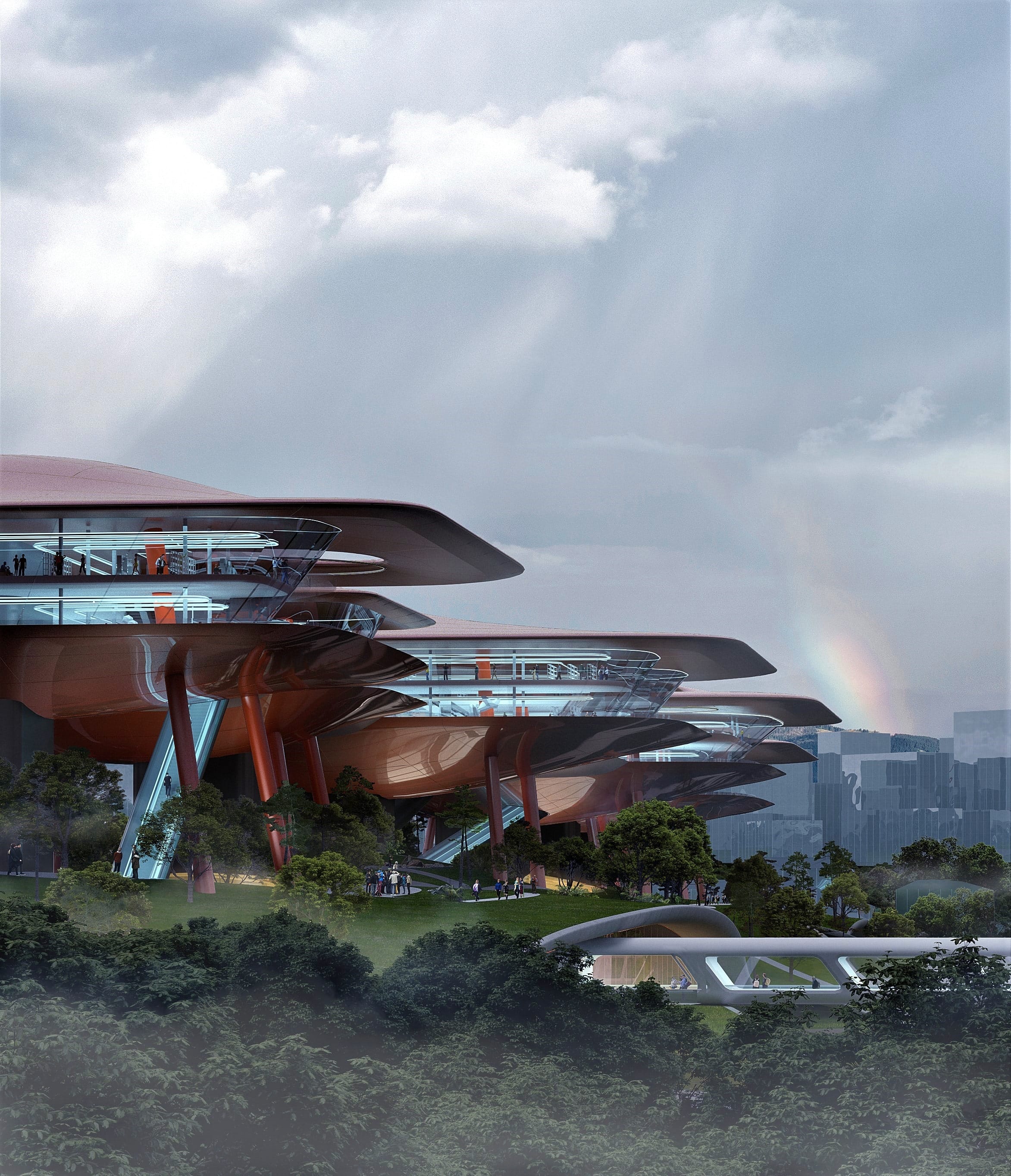 MAD Architects wins competition to design Chongqing Cuntan