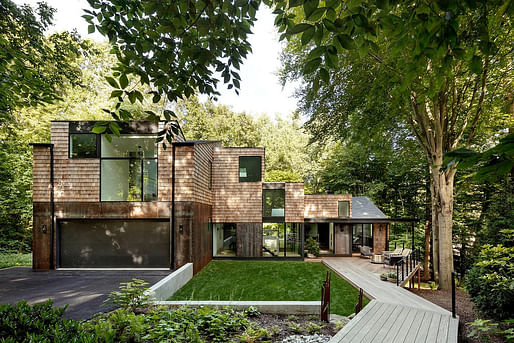 Corten Tree House by Colleen Healey Architecture.