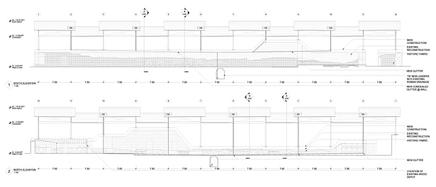 Elevation of Proposed Synagogue Roof