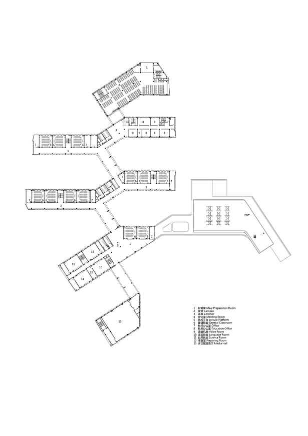 3rd Floor Plan ©GLA Design