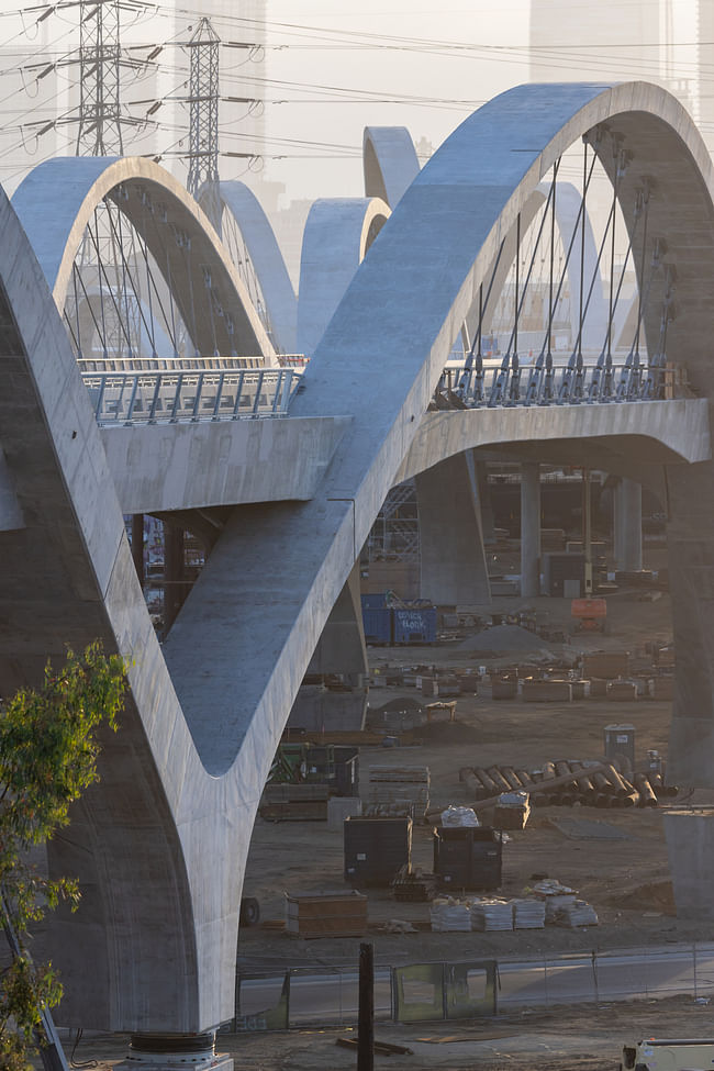 6th Street Viaduct, Los Angeles, 2022. Photo by Iwan Baan, courtesy Michael Maltzan Architecture