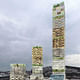 'Ursa', proposal #1 of the anonymously submitted proposals for the Gothenburg tower in Sweden. 