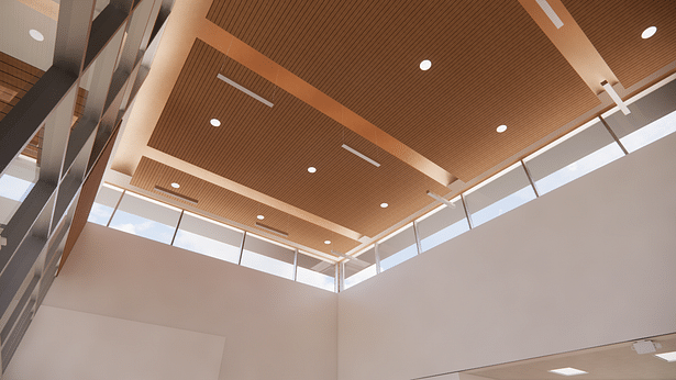 Main Lobby Ceiling and Lighting Fixture Study - 1
