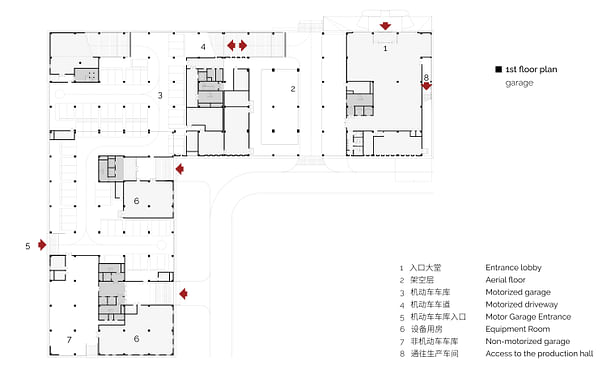 1st floor plan ©GLA Design