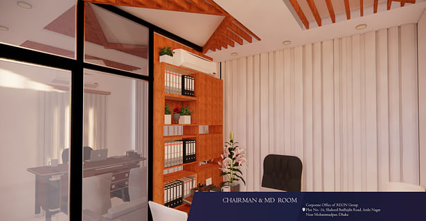 Render Image- Chairman & MD room