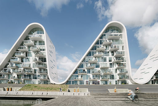 The Wave by Henning Larsen. Photo: Jacob Due.