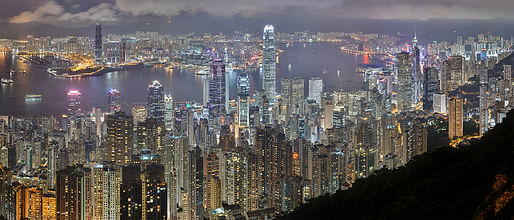 Hong Kong is growing, literally. Image courtesy of Wikimedia user Base 64.