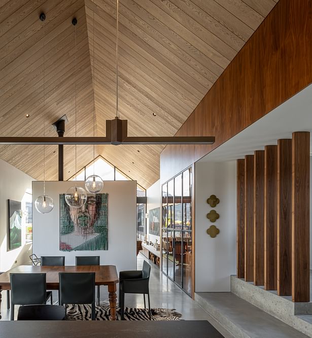 Ben Hudson Architects - Gallery House - kitchen dining space