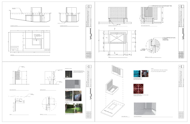 Set Design drawings for Capture, directed by Georgia Lee, Production Design: LA Unit by Colin Sieburgh. Courtesy of Colin Sieburgh.