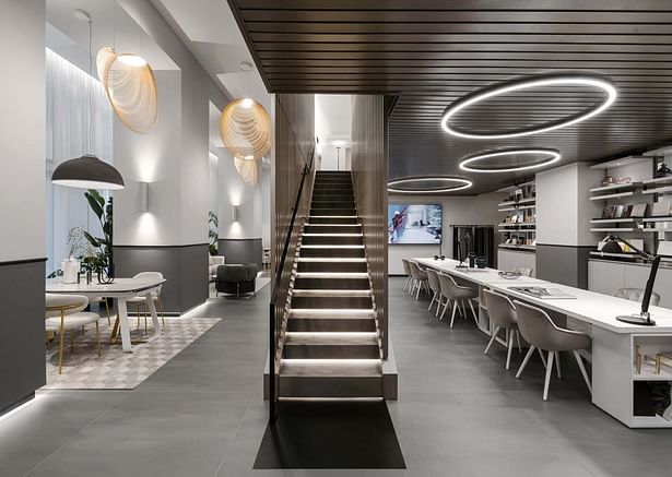 Calligaris Group Flagship Store in Milan_Interior Design Studio Marco Piva, photo credit Andrea Martiradonna