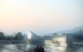 Schmidt Hammer Lassen Architects has broken ground on a clubhouse and gallery in southern China