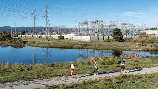 San Mateo Substation Enclosure (Photo: Tom Fitzgerald) 