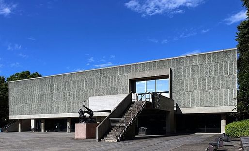 Le Corbusier's National Museum of Western Art in Tokyo, the only building he designed in all of East Asia. Image: Kakidai/Wiki Commons.