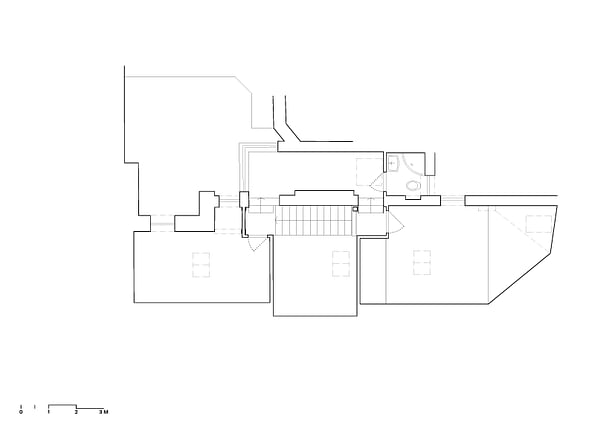 2nd Floor Plan – Before Reconstruction