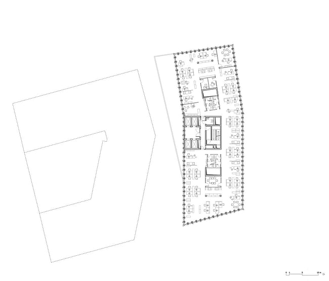 Floor plan +10 (Image: Barkow Leibinger)