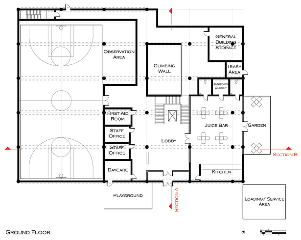 Ground Floor Plan: Ground Floor