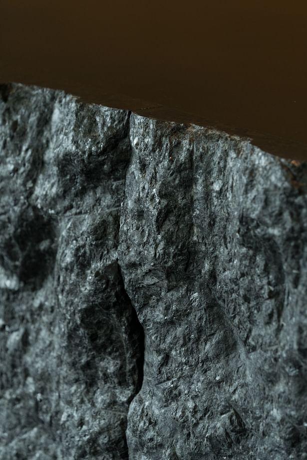 The surface details of the stone