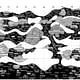 Charles Jencks's 'The Century is Over, Evolutionary Tree of Twentieth-Century Architecture' diagram. Image courtesy of Charles Jencks