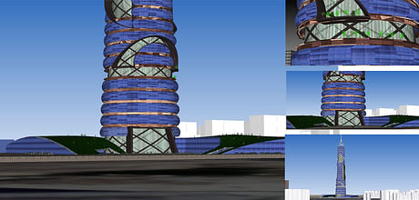 Designing of Ecological Multifunctional Skyscraper in Tabriz