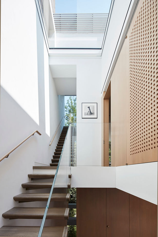 Stair skylight