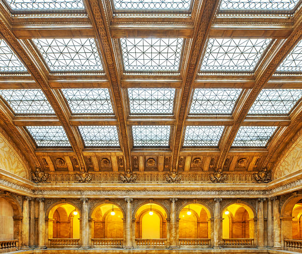 Restored skylight.