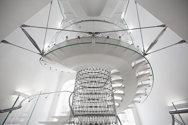 Somerset House, The Miles Stair, London, United Kingdom. Structural Designer: Techniker. Photo: Richard Davies. 