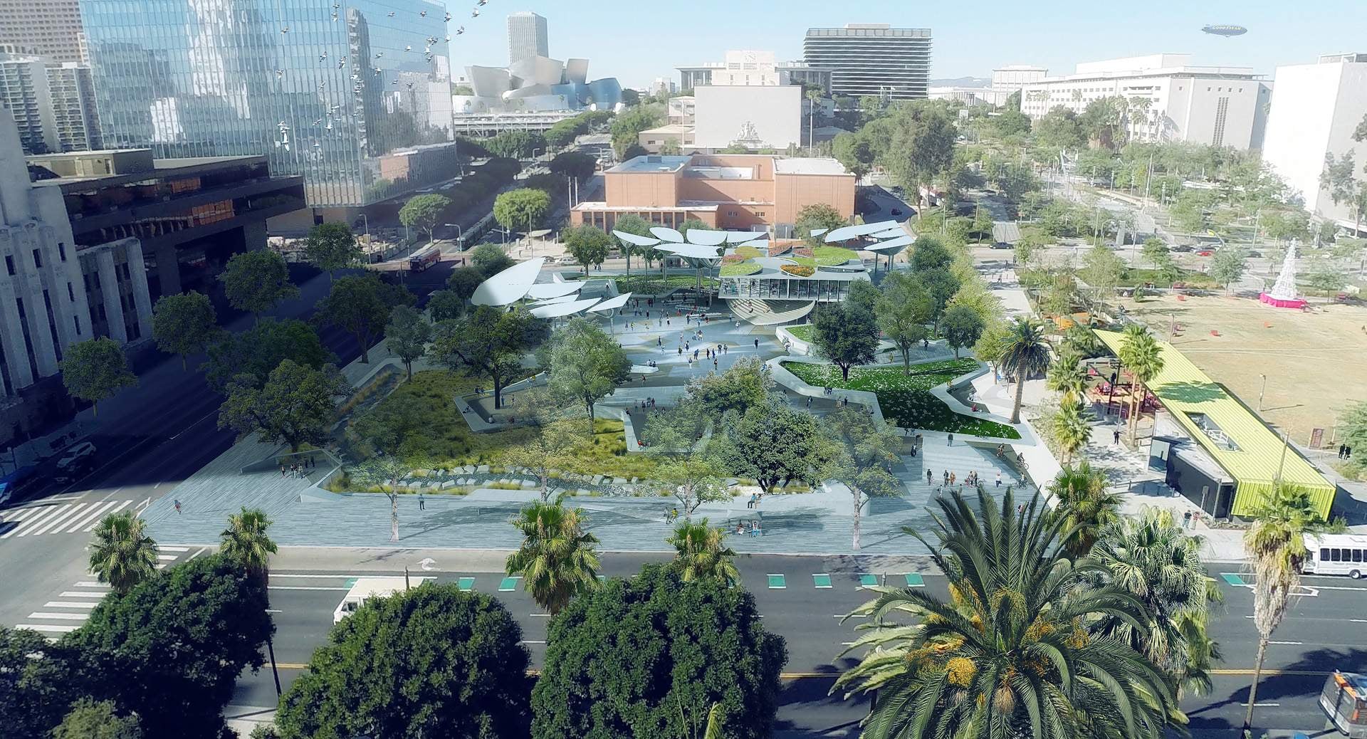 OMA and Studio-MLA designed FAB Park in Los Angeles is delayed | News ...