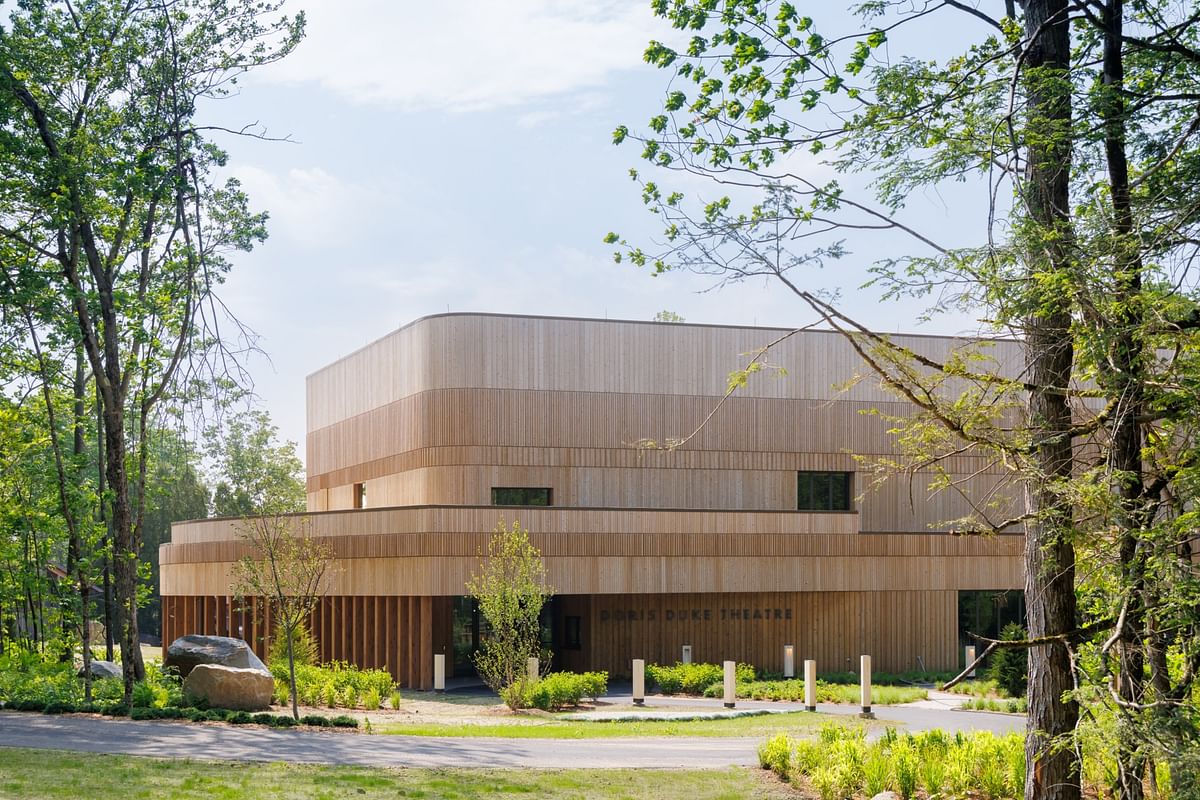 Inside Mecanoo's new pine-clad Massachusetts dance theater