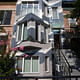 The exterior of Mr. Paino's home, which he calls the Climate Change Rowhouse. Credit Ruth Fremson/The New York Times 