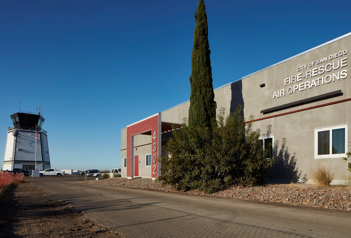 Fire Rescue Air Ops Facility | Holly Horton | Archinect