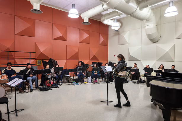 The Instrument Rehearsal Hall. Photo: Richard Barnes