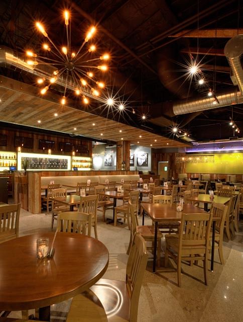 authentic | brand centric restaurant design. vibrant interior finishes with modern industrial styling. 4,250 sq ft.