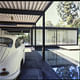 Pierre Koenig's Bailey residence in West Hollywood (after 1958), from Pierre Koenig's collection. Image via digitallibrary.usc.edu.