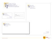 Healthy Steps Logo and Letterhead Package