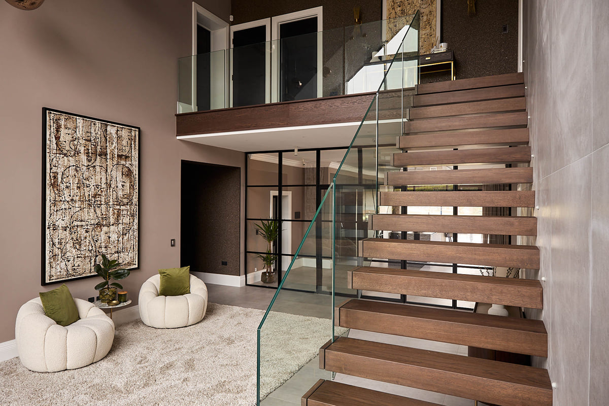Mardon House | Timber Cantilever Staircase | First Step Designs | Archinect