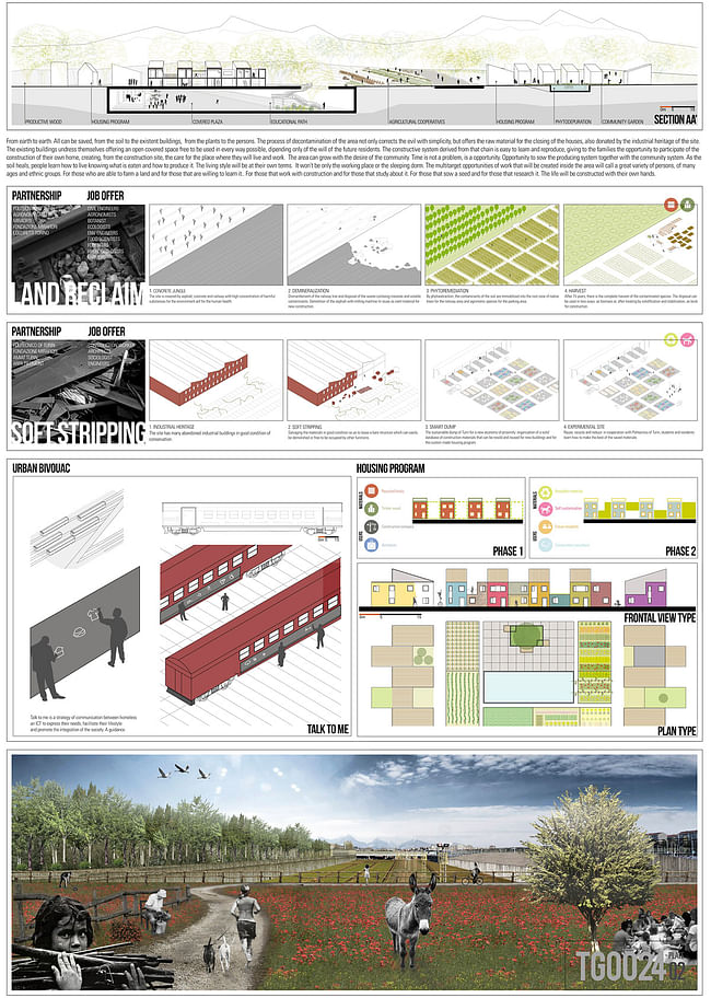 2nd Place: FROM EARTH TO EARTH; Stefano Scavino, Marilia Ferreira Alves, Erika Kawas Nunes, Stefania Manzo