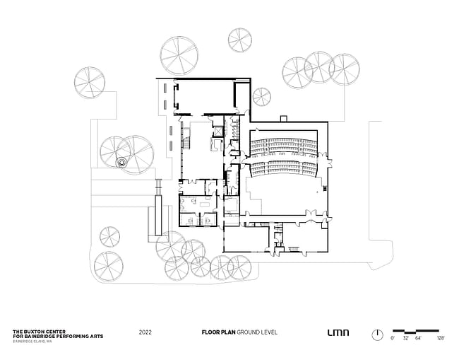 Ground floor plan. Image credit: LMN Architects